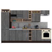 Bucatarie COSSY NEW 310 B1 Wenge / Decor K352